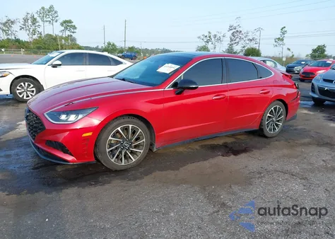 2020 Hyundai Sonata Sel Plus from USA, damaged, VIN 5NPEJ4J22LH041537